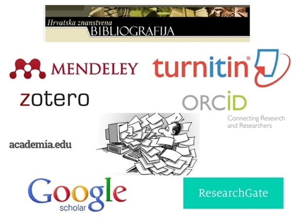 Nove usluge podrške za nastavnike, suradnike i doktorande - pomoć pri izradi profila Google Znalac, Hrvatske znanstvene bibliografije, ORCHID itd.